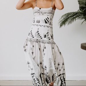 The Garancer’s Dream Garden Party Maxi Midi Dress Natalie Alamein